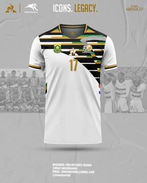 1996 bafana bafana sales jersey