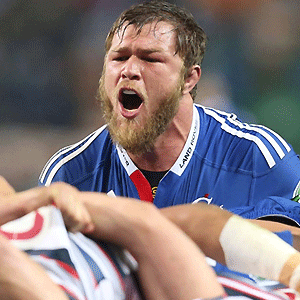 Stormers captain Duane Vermeulen in action against the Blues on 23 May. Image: Facebook