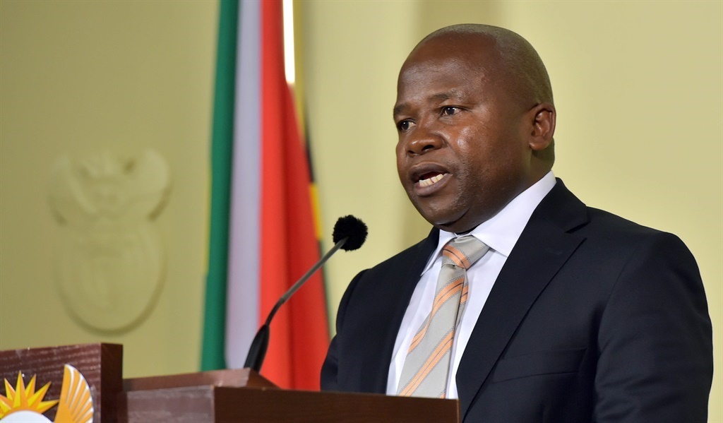 Minister of Cooperative Governance and Traditional Affairs Des Van Rooyen.