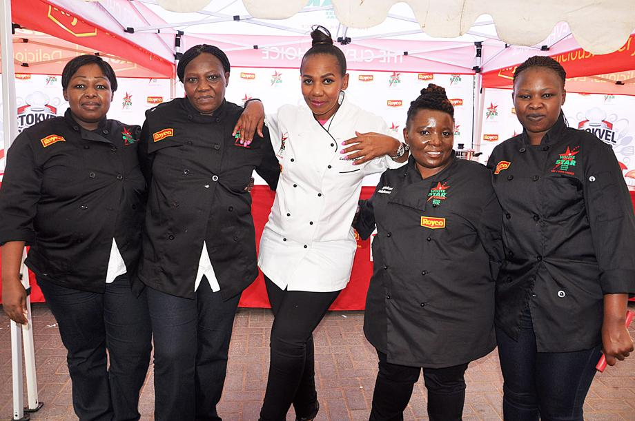 Last year, Love Thy Neighbour Women's Club proved to the celebrity chef judges such as Lucia Mthiyane (middle) that they cooked the best stokvel meals in South Africa.