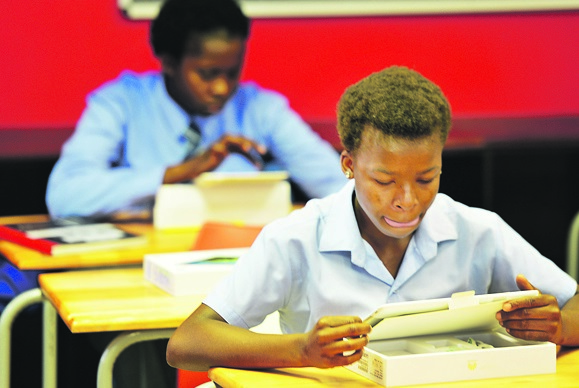 Missing in action Almost 10 000 tablets issued to pupils in schools in Gauteng last year were not returned. Some were stolen and some were sold by pupils PHOTO: Leon Sadiki
