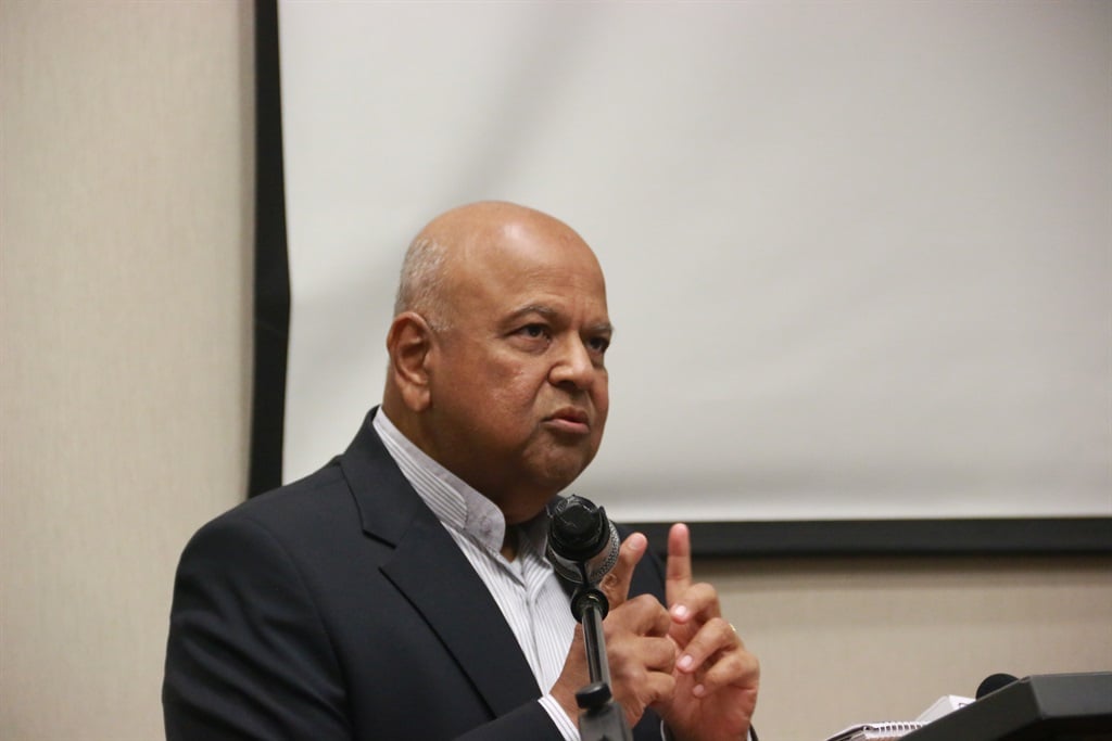 Former Finance Minister Pravin Gordhan gave the keynote address at a leadership seminar yesterday, which was held at the University of Johannesburg. PICTURE: aVANTIKA SEETH