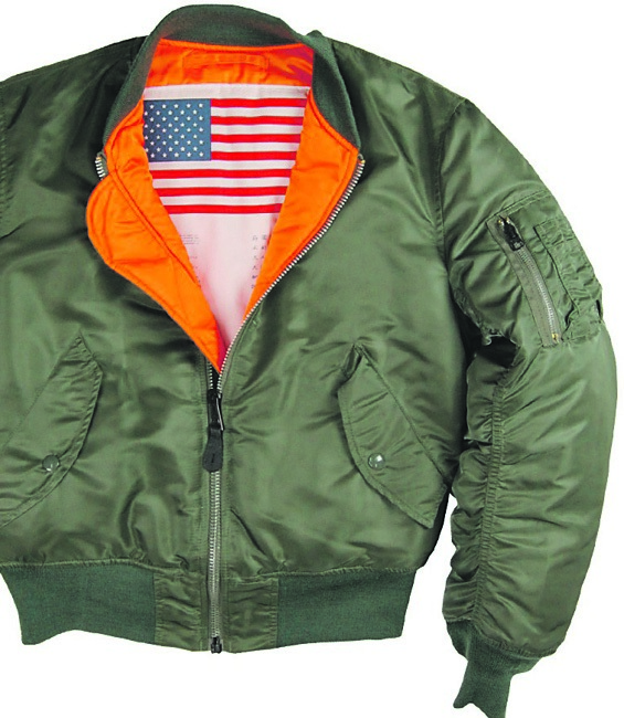 LOOK SO FLY Alpha Industries’ MA-1 classic bomber in sage green goes for R2 899PHOTO: ALPHA WEBSITE