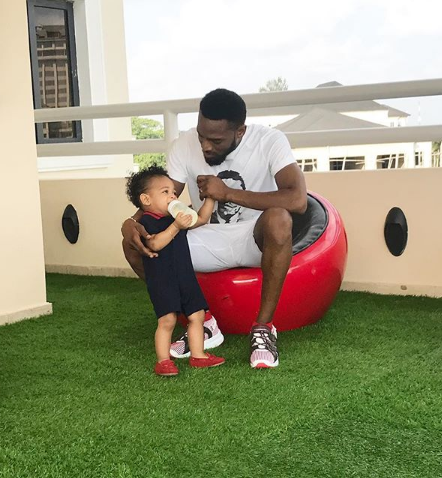 D'banj and his wife arte mourning the death of their 1 year-old son. Photo: Instagram