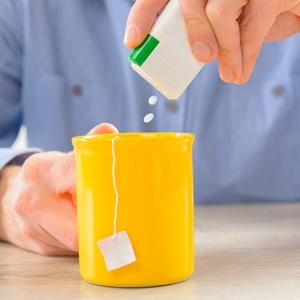 Artificial sweeteners won't cause a spike in your blood sugar levels.  