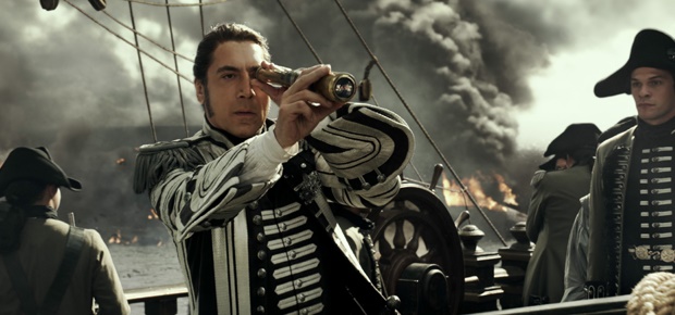 Javier Bardem as Captain Salazar. (Disney)
