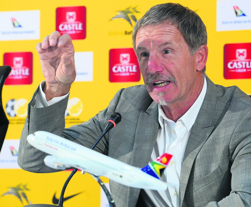 Bafana Bafana coach Stuart Baxter did not make too many changes in his first squad announcement since his return. Photo by Trevor Kunene