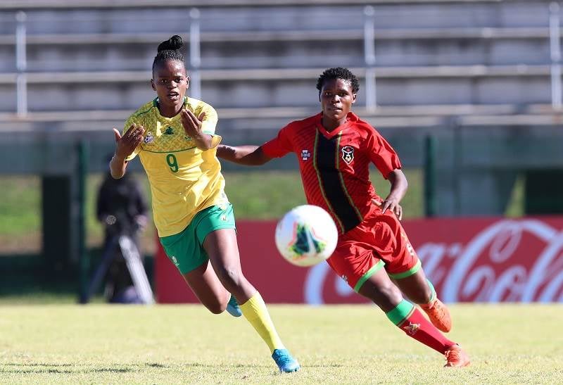 COSAFA Women's Championship SemiFinal South Africa v Malawi Soccer