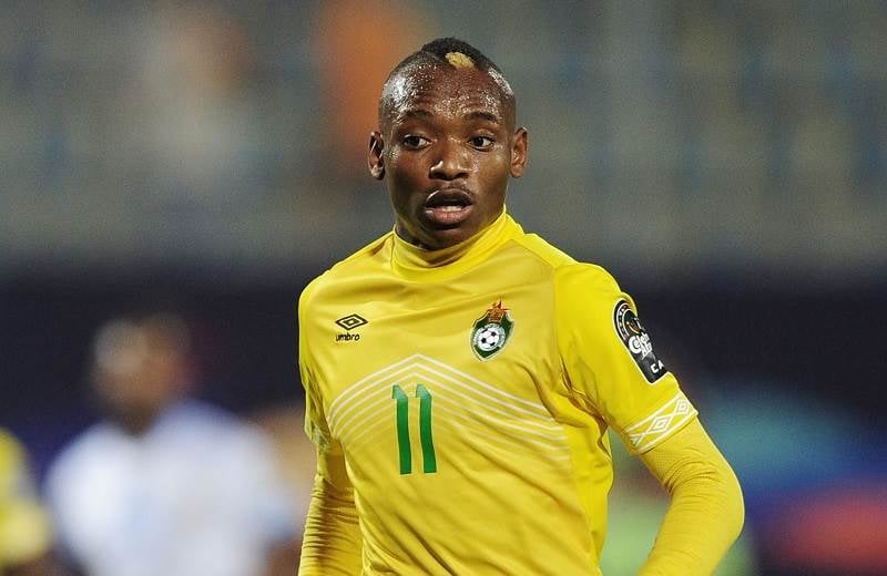 6. Khama Billiat (Zimbabwe) - 2 goals