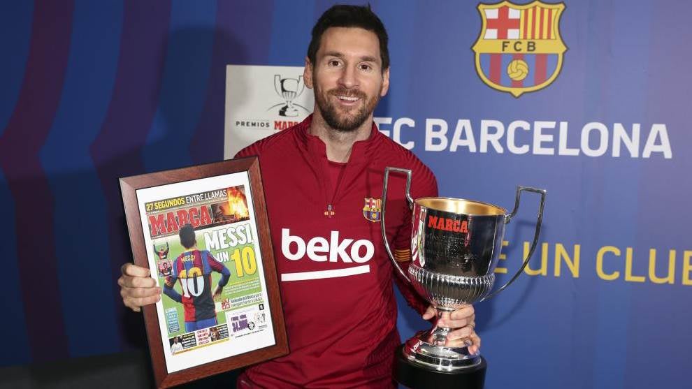 Lionel Messi Presented With Pichichi Award, Claims Football Has Changed