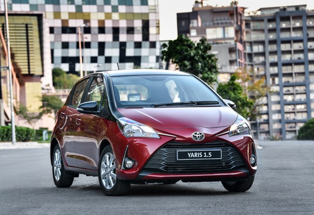 <b> FACELIFTED YARIS: </b> Toyota launches its facelifted Yaris Pulse in South Africa. <i>Image: Quickpic</i> 