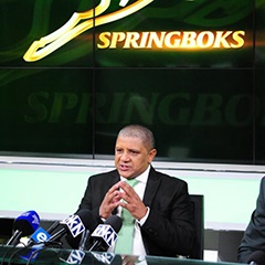 Tough time: Springbok coach Allister Coetzee. Picture: Aubrey Kgakatsi / BackpagePix
