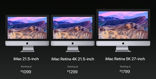 Apple announce new iMacs with 4K model starting from $1299.&nbsp;