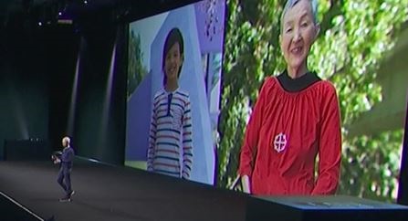 Tim Cook praises youngest and oldest Apple software developers.