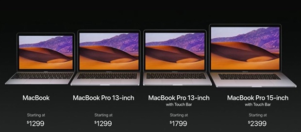 New MacBook Pros announced.