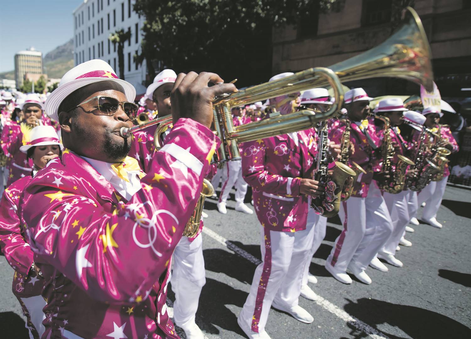 On January 2 every year, coloured people in Cape Town take to the city’s streets in a burst of colour, song and dance. The celebration forms an integral part of Cape Town culture and is steeped in history and tradition, dating back to the time of slavery in SA. Photo: Jaco Marais