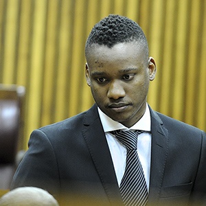 Former president Jacob Zuma's son Duduzane Zuma appears at the Randburg Magistrate Court on December 11, 2014 in Johannesburg. Picture: Gallo