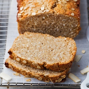 Whole-grain bread is much more nutritious than bread made from white flour. 
