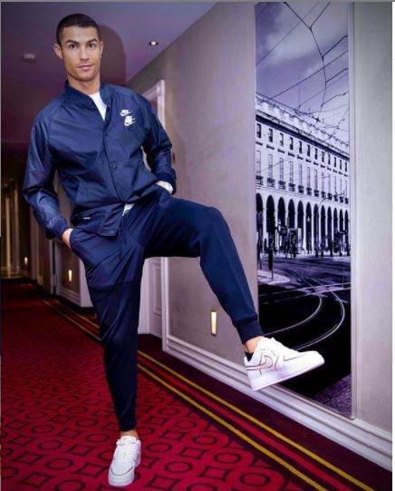 Swoosh Flex - Cristiano Ronaldo Rocks His Very Own Air Force 1