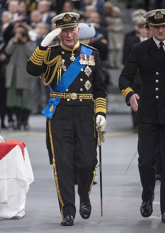 Prince Charles, Prince of Wales attends the offici