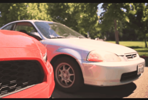  Car Bros Ford Mustang vs Subaru WRX STI vs un tren