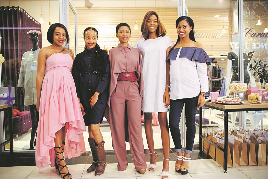Mom couture: SE Preggoz by Enhle Mbali Mlotshwa doesn’t look like traditional maternity clothes, but is perfectly comfortable and grows with the belly, which saves you money. PHOTOs: supplied