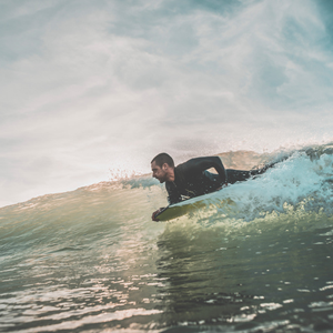 Body boarding will keep you fit and healthy. 