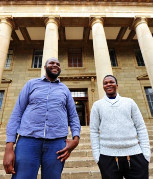  Sandile Kumalo (left) and Mapheto Masibane. Picture:Lucky Nxumalo/City Press  