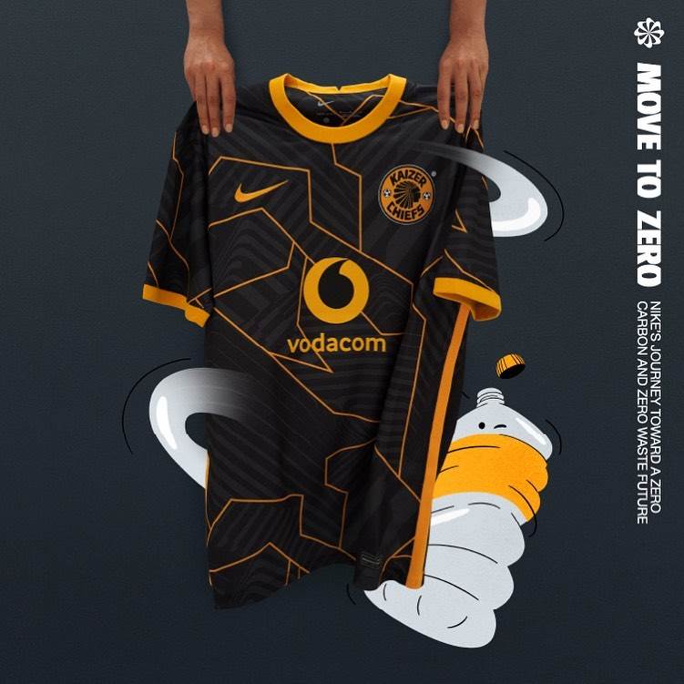 Studio 88 - The Kaizer Chiefs FC home jersey has been