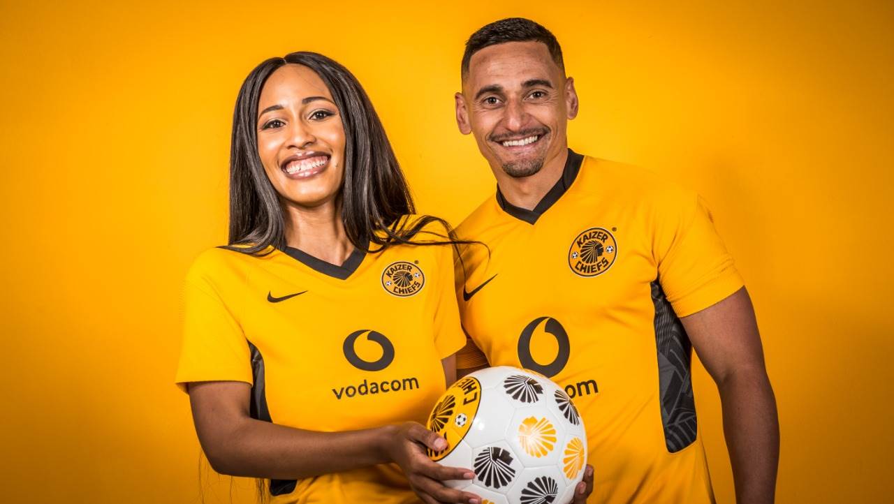Kaizer Chiefs Unveil New Home And Away Jerseys For 2021/22