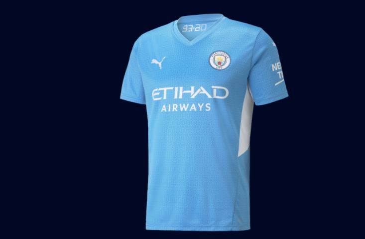 MAN CITY 2021/22 PUMA HOME SHIRT