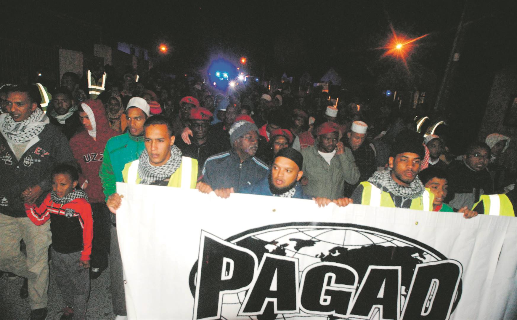 Members of Pagad march to take back their communit