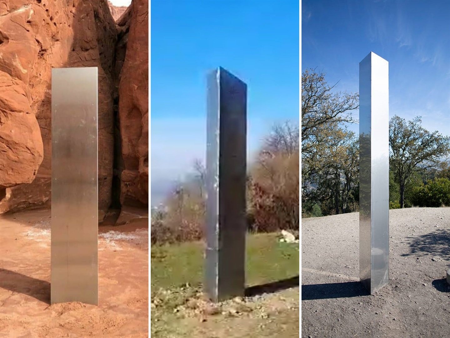 Another mysterious monolith has appeared. This time it's ...