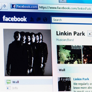Linkin Park's Facebook page. 