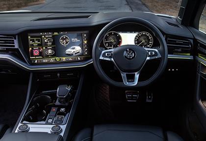 Volkswagen touareg салон