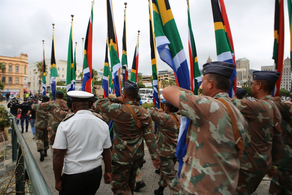 A retired SANDF brigadier general has been granted bail on a case related to alleged irregularities relating to a R2-million tender for military gear. (Ziyaad Douglas/Gallo Images)
