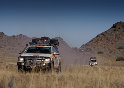 <b> HOME STRETCH: </b> Contestants of the Ranger Odyssey expedition were scored daily on a various factors including 4x4 driving, leadership skills and etiquette. <i> Image: Ford </i>