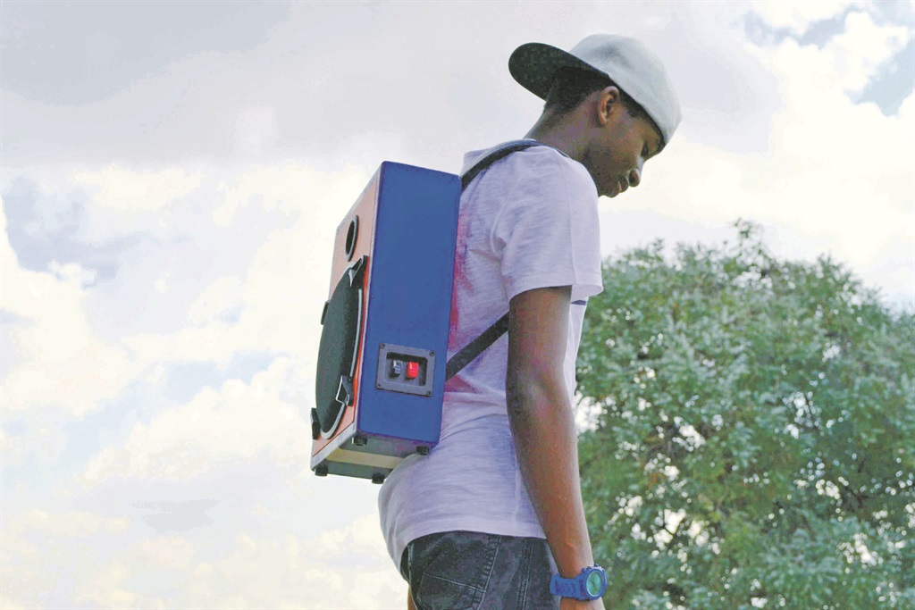 Backpack Boombox: Keep your sound thumping while you're on the move Pictures:supplied 