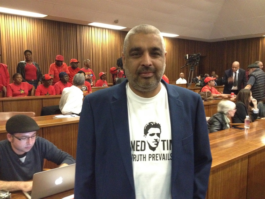 Imtiaz Cajee, Ahmed Timol’s nephew, has spearheaded the campaign to get justice for Ahmed Timol.