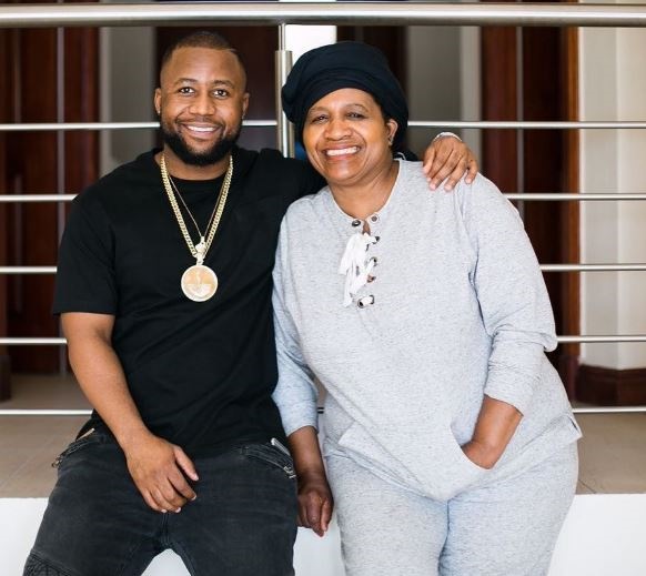 Cassper Nyovest surprised his mom wit the new house.
Photo: Instagram