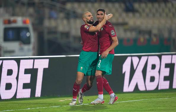 Gabon 2-2 Morocco: Achraf Hakimi scores stunning last-gasp free-kick to  finish top of Group C