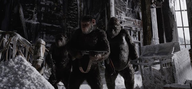 A scene in War for the Planet of the Apes. (Times Media Films)
