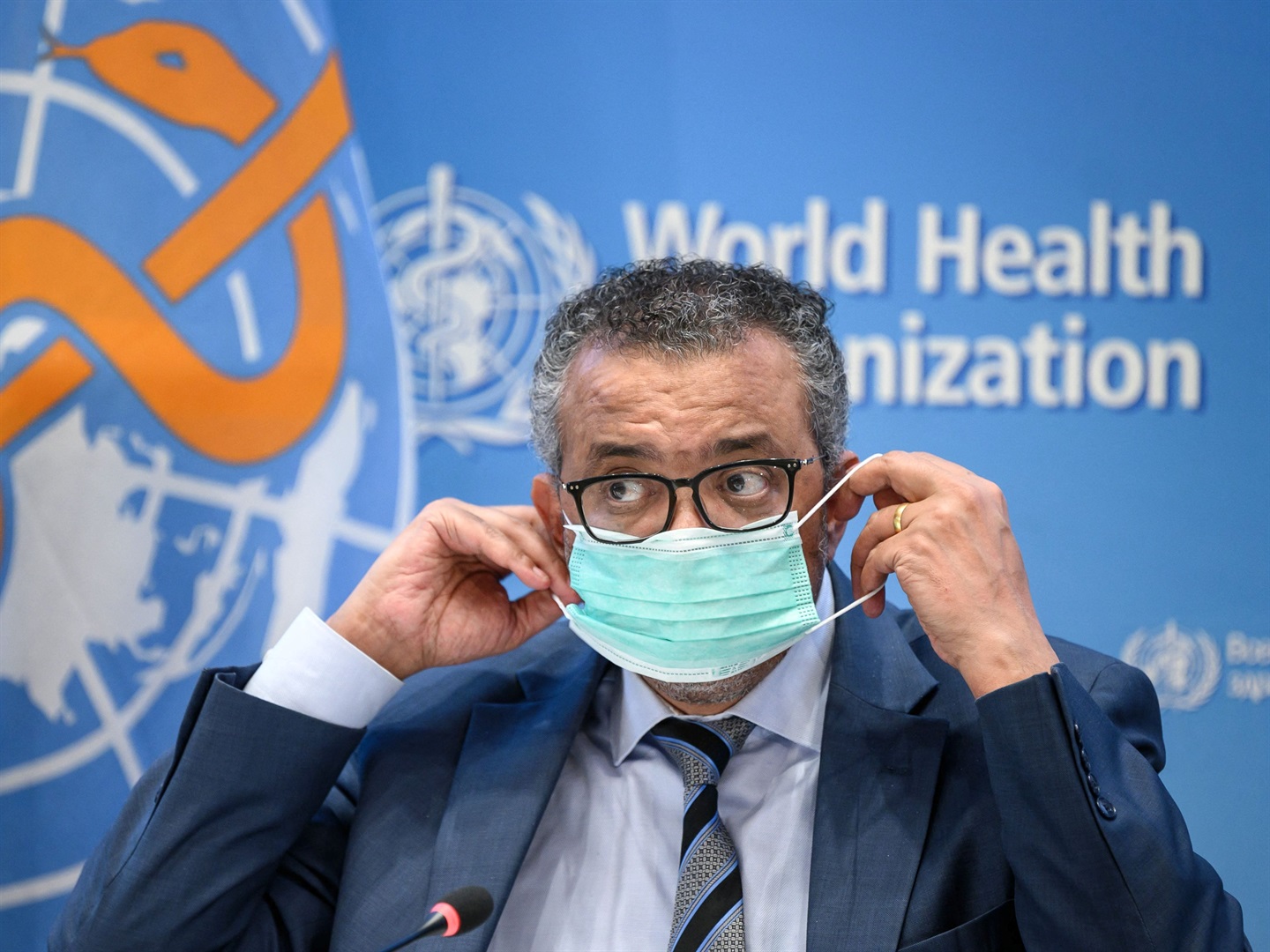 World Health Organisation (WHO) Director-General Tedros Adhanom Ghebreyesus. 