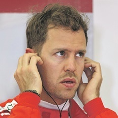 Ferrari's Sebastian Vettel. (Lars Baron, Getty Images)