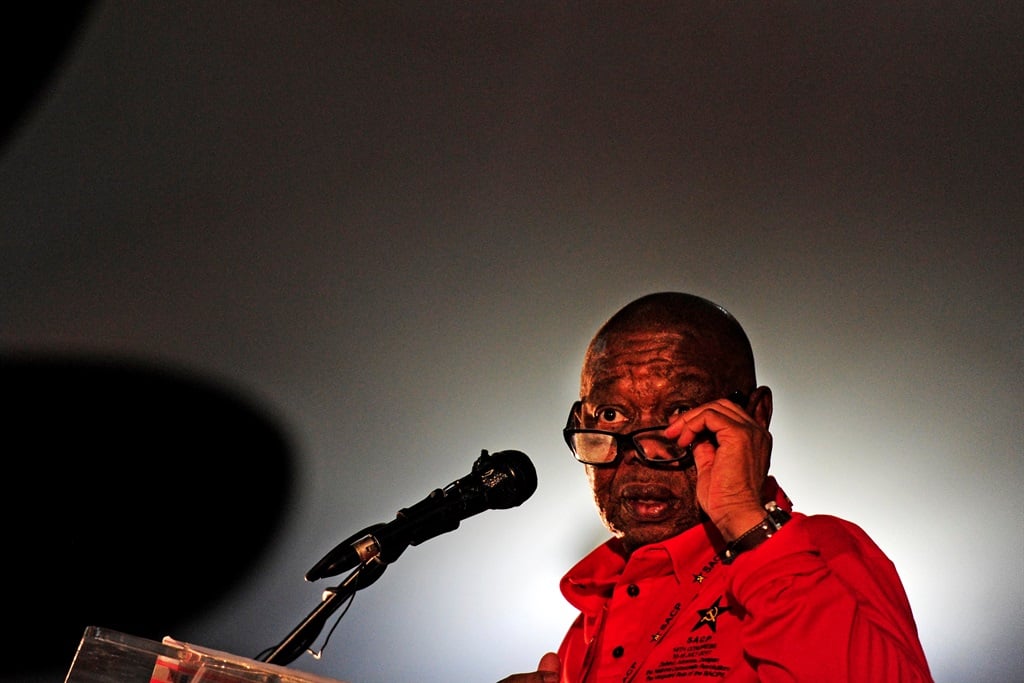 Blade Nzimande speaks at the SACP conference on Tuesday (June 11 2017).Picture: Tebogo Letsie/City Press