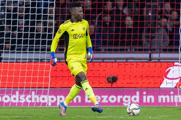Andre Onana – leaving Ajax Amsterdam as a free age