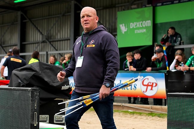 Stormers director of rugby coach John Dobson before their United Rugby Championship match against Connacht at Dexcom Stadium in Galway on 18 May 2024. (Michael P Ryan/Gallo Images)