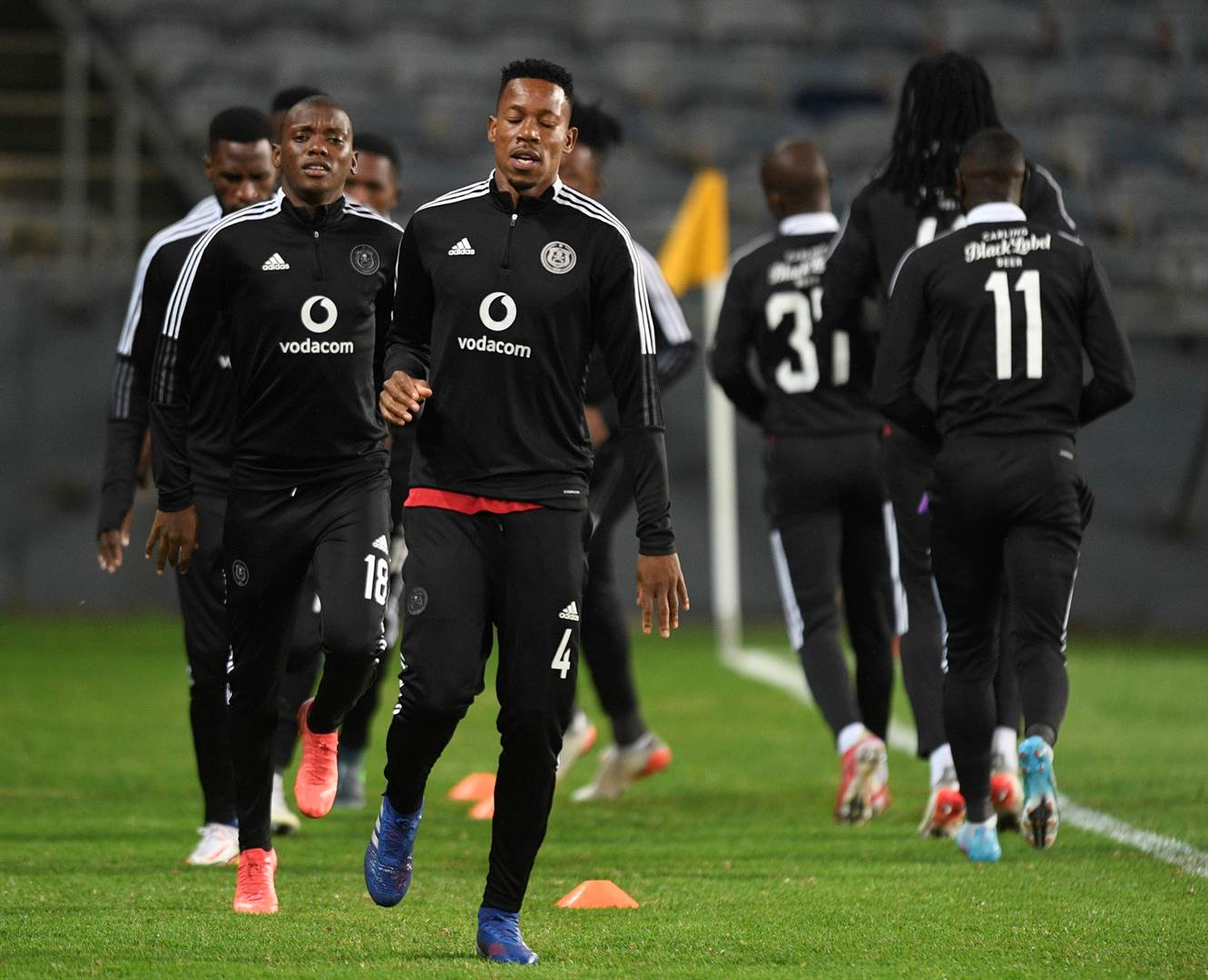 Pirates starting 11 with four new signings