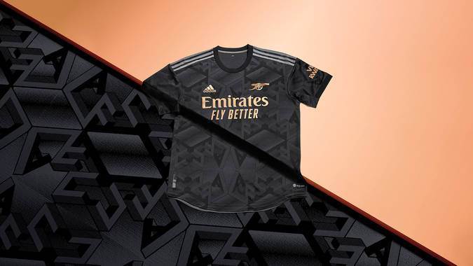 Arsenal release stunning new black away kit for 2022/23 season and