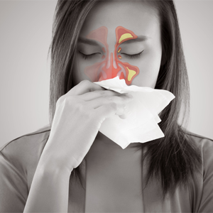 Smoking, bacteria and swimming can cause sinusitis. 